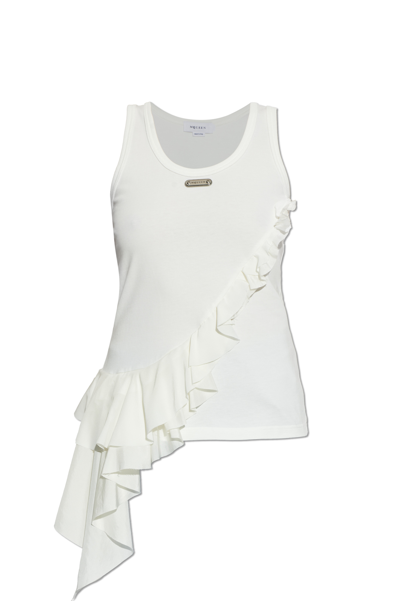 トップス Alexander McQueen archive asymmetry tops Alexander McQueen Top with an asymmetrical cut | Women's | Vitkac